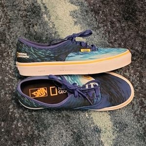 Vans National Geographic Ocean Men's 7 Women's 8.5